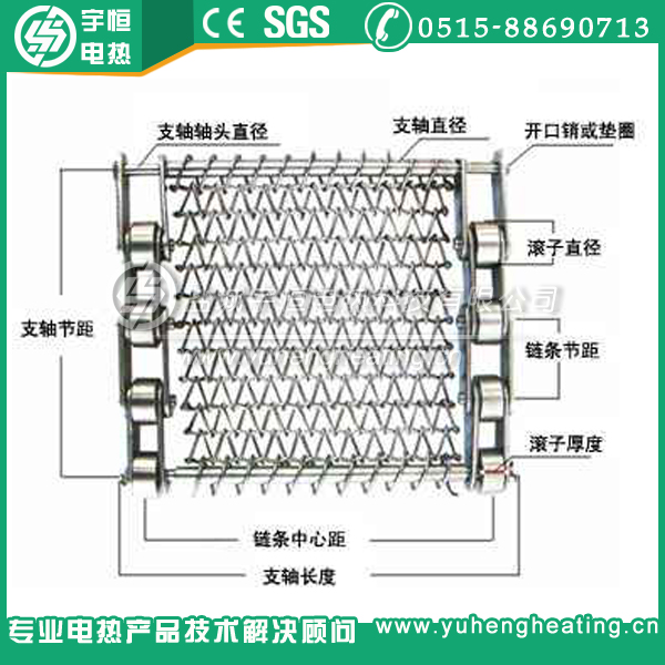链条网带示意图