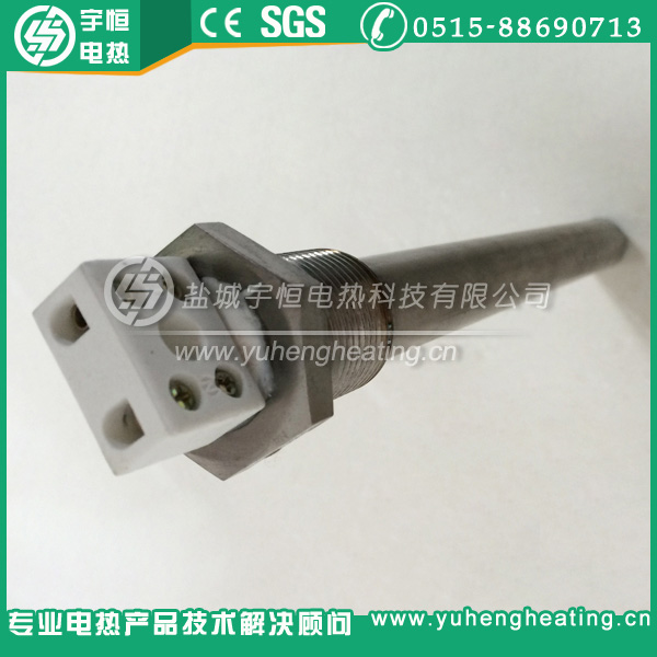 直型耐腐蚀纯钛单头加热管