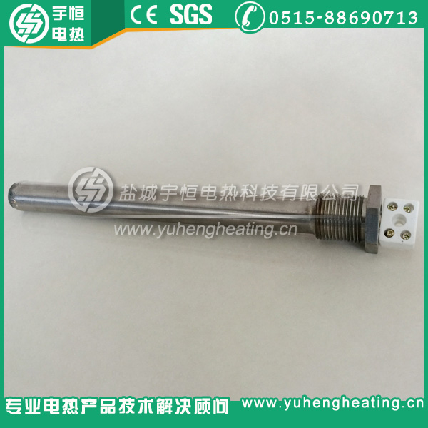 直型耐腐蚀纯钛单头加热管