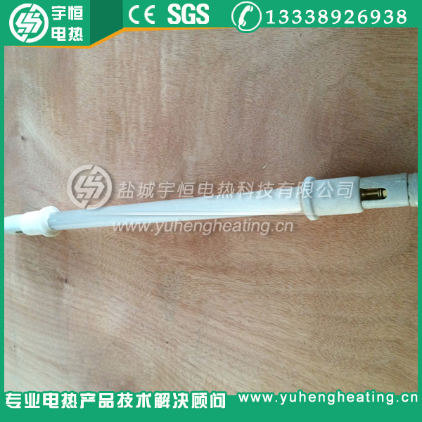 红外线乳白色石英加热管