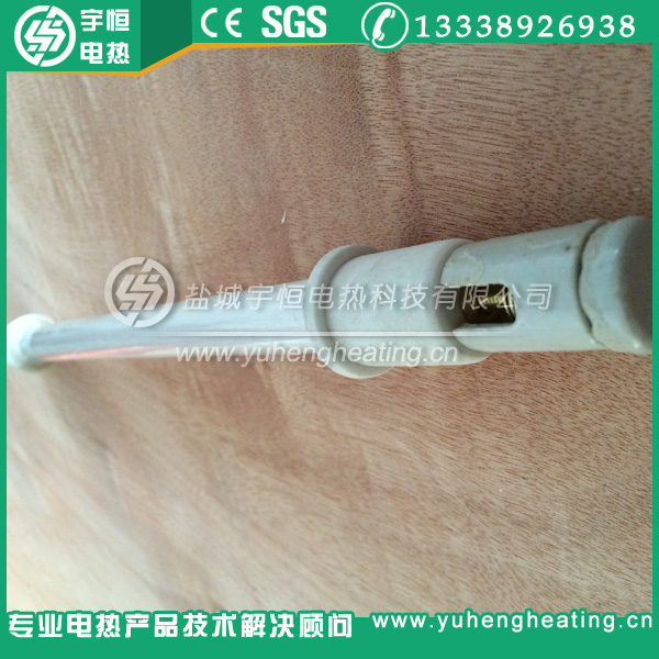 红外线乳白色石英加热管