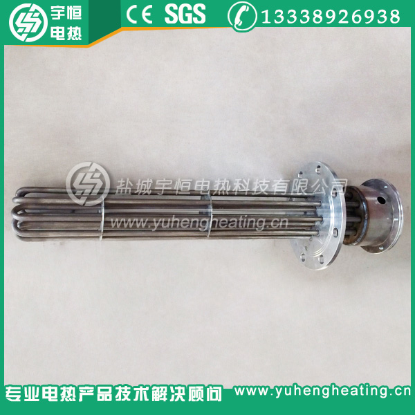 反应釜DN150防爆法兰加热器