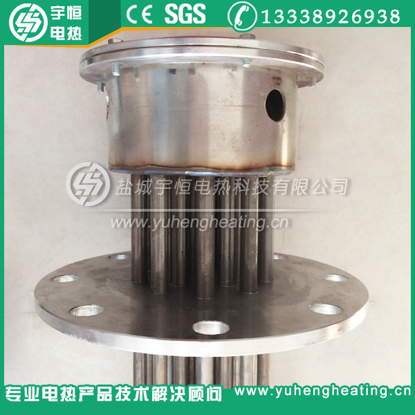 反应釜DN150防爆法兰加热器
