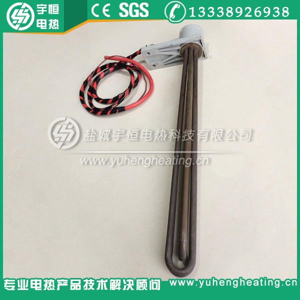 磷化液电镀槽耐腐蚀法兰加热管