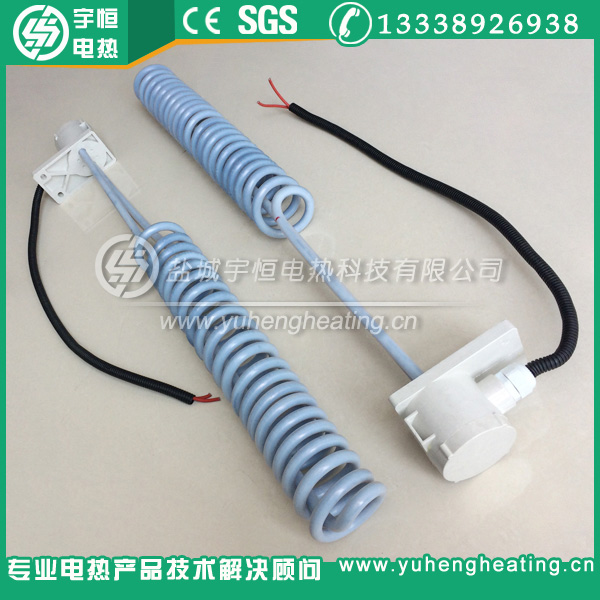 耐腐蚀特氟龙螺旋型加热管