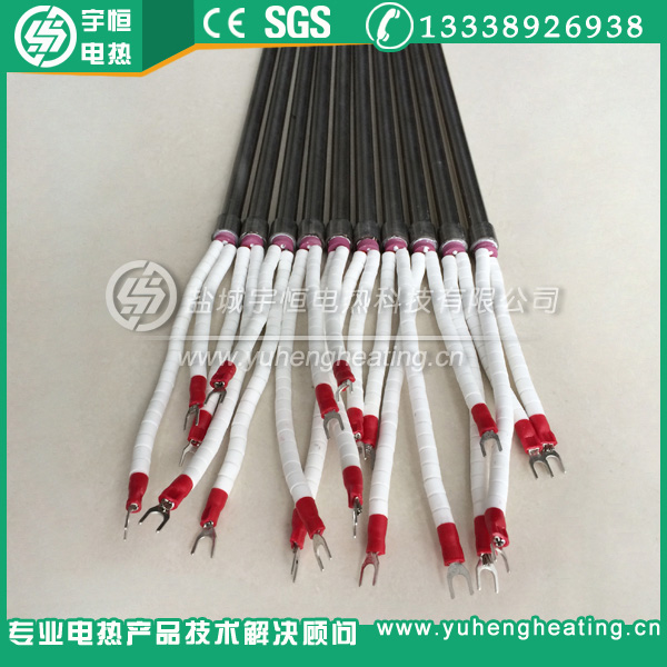 带瓷珠引线进口内出线加热管