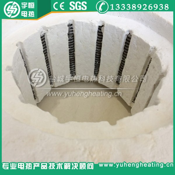 陶瓷纤维炉膛加热圈