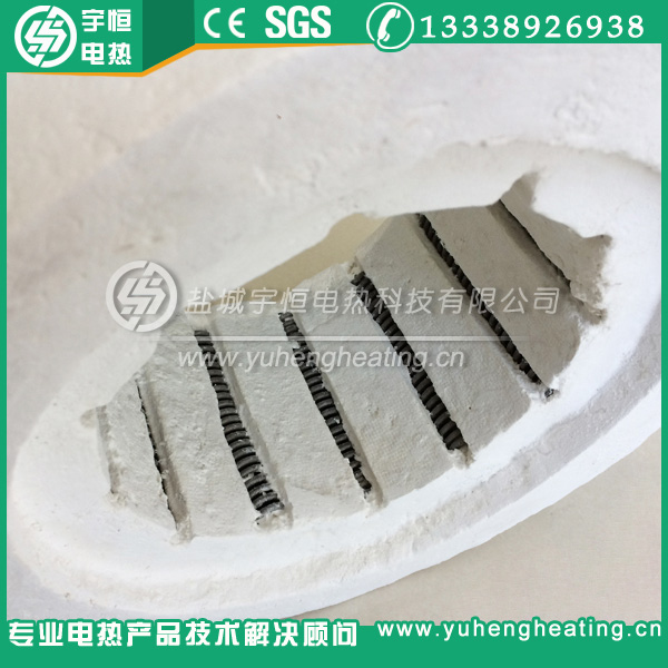 陶瓷纤维炉膛加热圈