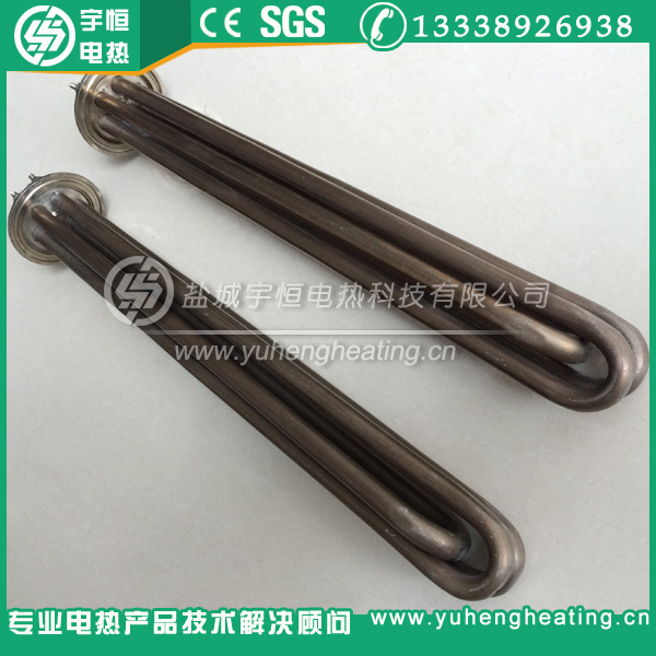 DN40卡箍式法兰盘加热管