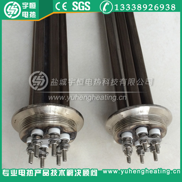 DN40卡箍式法兰盘加热管