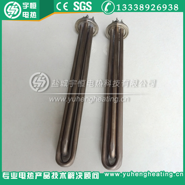 DN40卡箍式法兰盘加热管