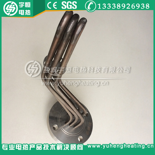 异型防爆法兰加热管