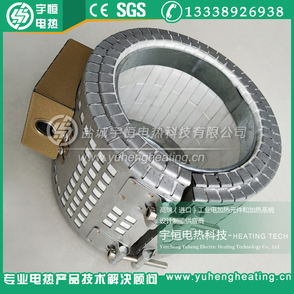 带保温层高温陶瓷加热圈 带保温层高温陶瓷加热圈