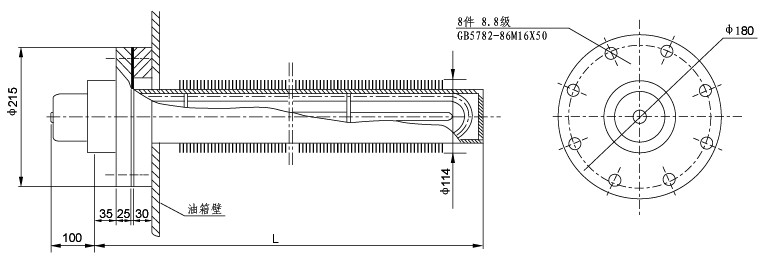 SRY8 管状电加热器